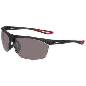 Nike Tailwind S Rectangular Sunglasses, Dark Grey, 66/12/135